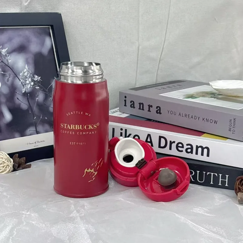 Starbucks Coffee Company Red Stainless Steel Insulated Flask, 500ml Portable Thermal Cup for Hot Cold Drinks
Starbucks Coffee Company Red Stainless Steel Insulated Flask, 500ml Portable Thermal Cup for Hot Cold Drinks