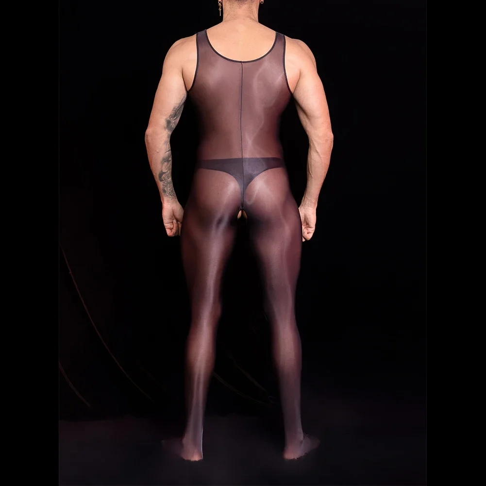 Male Sexy Lingerie Mens Bodysuit Night Club Oil Glossy Shiny Jumpsuit Leotard Medium Strecth Slim Body Stocking
Male Sexy Lingerie Mens Bodysuit Night Club Oil Glossy Shiny Jumpsuit Leotard Medium Strecth Slim Body Stocking