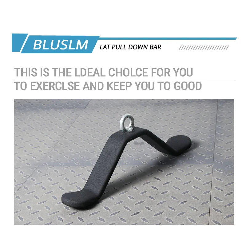 Multi-Function Lat Pulldown Tricep Bar - Cable Machine Attachments for Home Gym, Strength Training, Back & Arm Workout
Multi-Function Lat Pulldown Tricep Bar - Cable Machine Attachments for Home Gym, Strength Training, Back & Arm Workout
