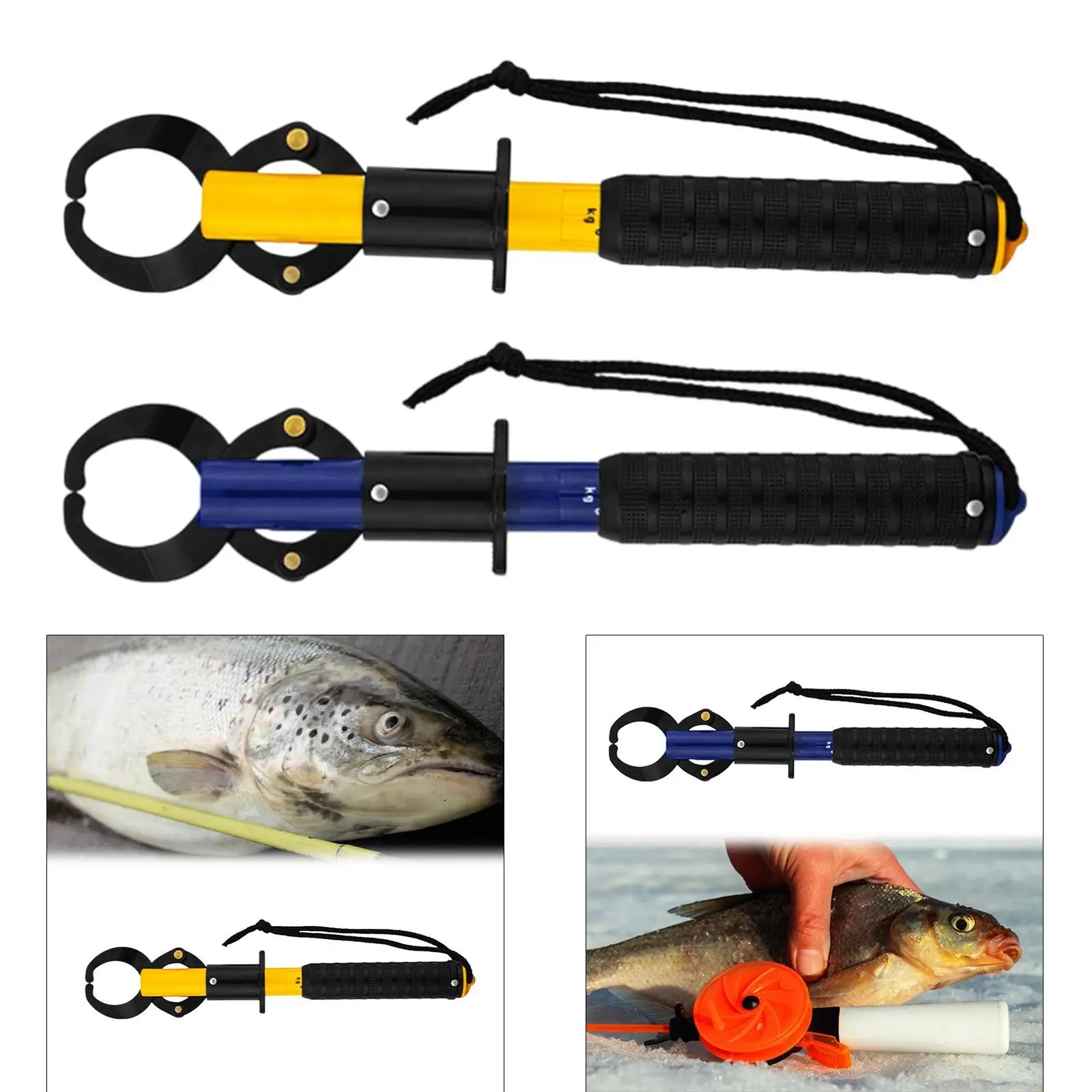 Fish Gripper Fish Lip Grip Tool with Scale Fishing Gear Fish Control Tackle
Fish Gripper Fish Lip Grip Tool with Scale Fishing Gear Fish Control Tackle