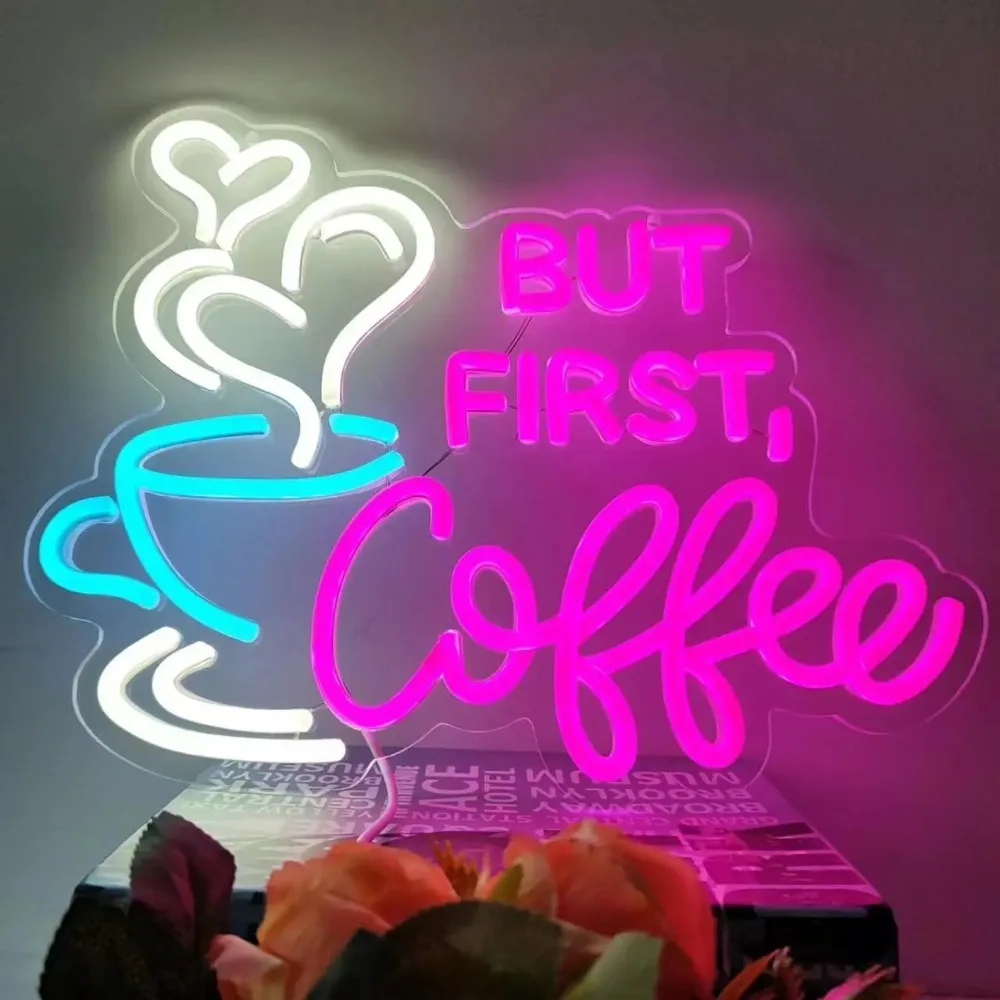 But First Coffee Neon Sign Acrylic LED Neon Light for Bedroom Bar Coffee Shop Club Men Cave Wall Decor Holiday Gift Dimmable USB
But First Coffee Neon Sign Acrylic LED Neon Light for Bedroom Bar Coffee Shop Club Men Cave Wall Decor Holiday Gift Dimmable USB