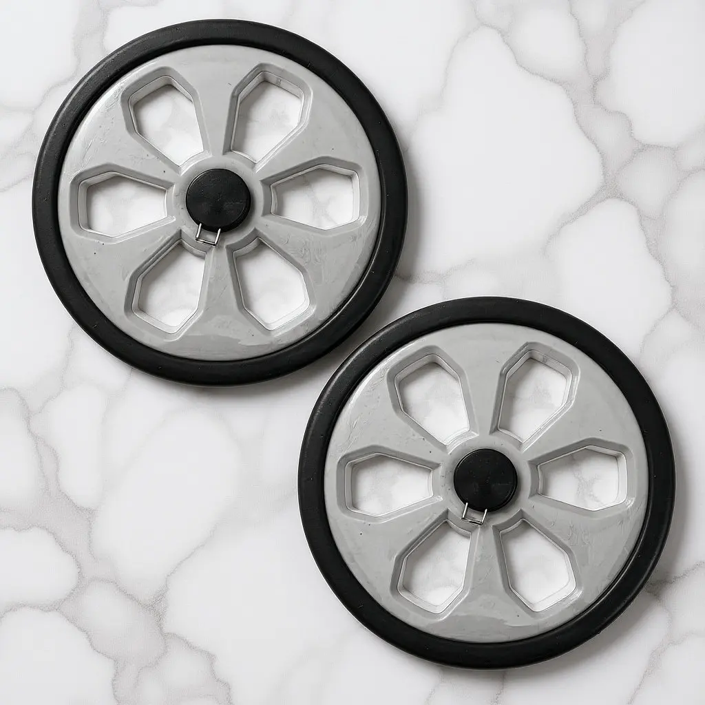 2 Pcs Cart with Wheels Parts for Dog Stroller Folding Shopping Grocery Foldable Utility Replacement
2 Pcs Cart with Wheels Parts for Dog Stroller Folding Shopping Grocery Foldable Utility Replacement