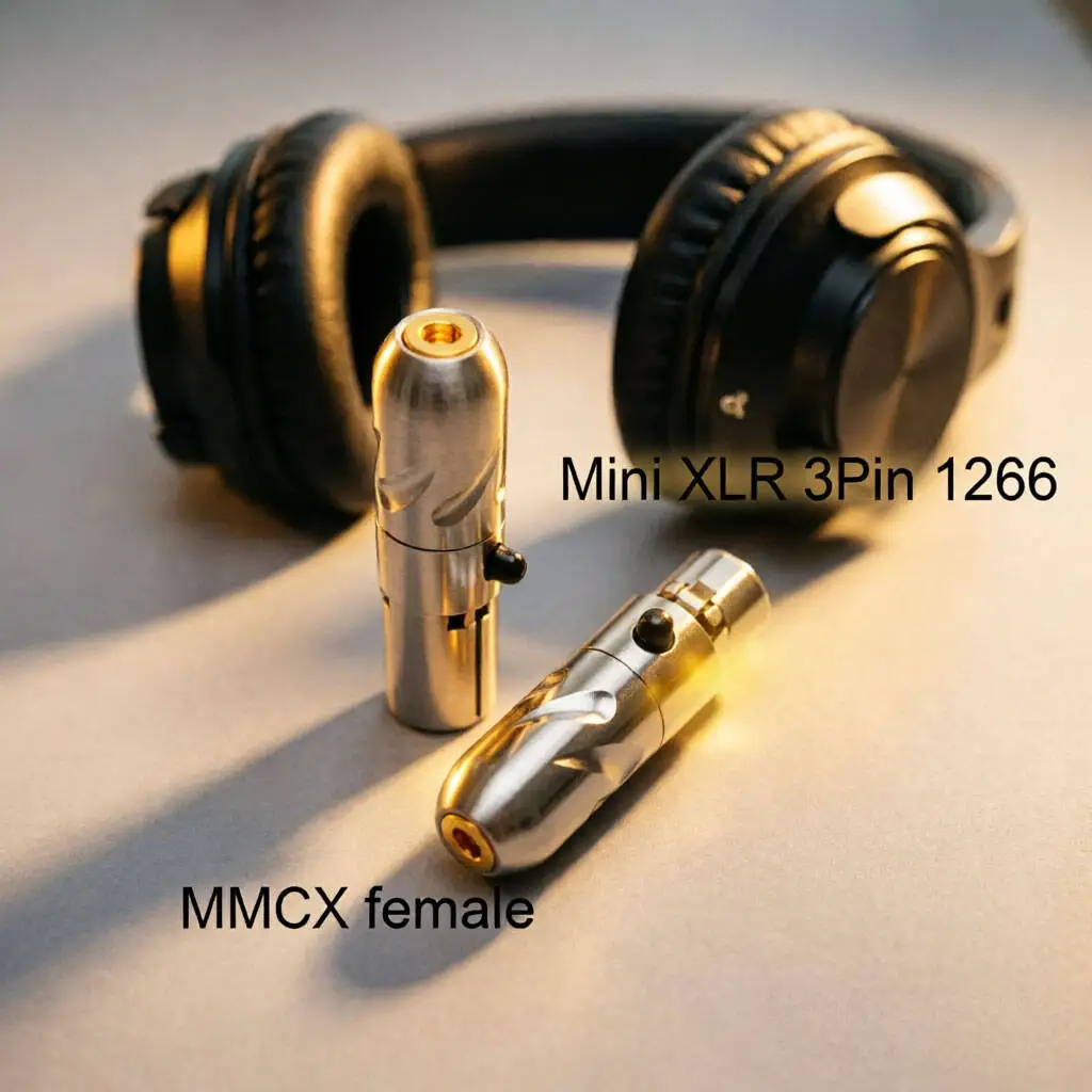 1 pair Multi Interface Headphone Adapter 0.78mm MMCX 3.5mm A2DC to Mini XLR 3Pin For HEDD 1266 MEZE Hifi Audiophile
1 pair Multi Interface Headphone Adapter 0.78mm MMCX 3.5mm A2DC to Mini XLR 3Pin For HEDD 1266 MEZE Hifi Audiophile