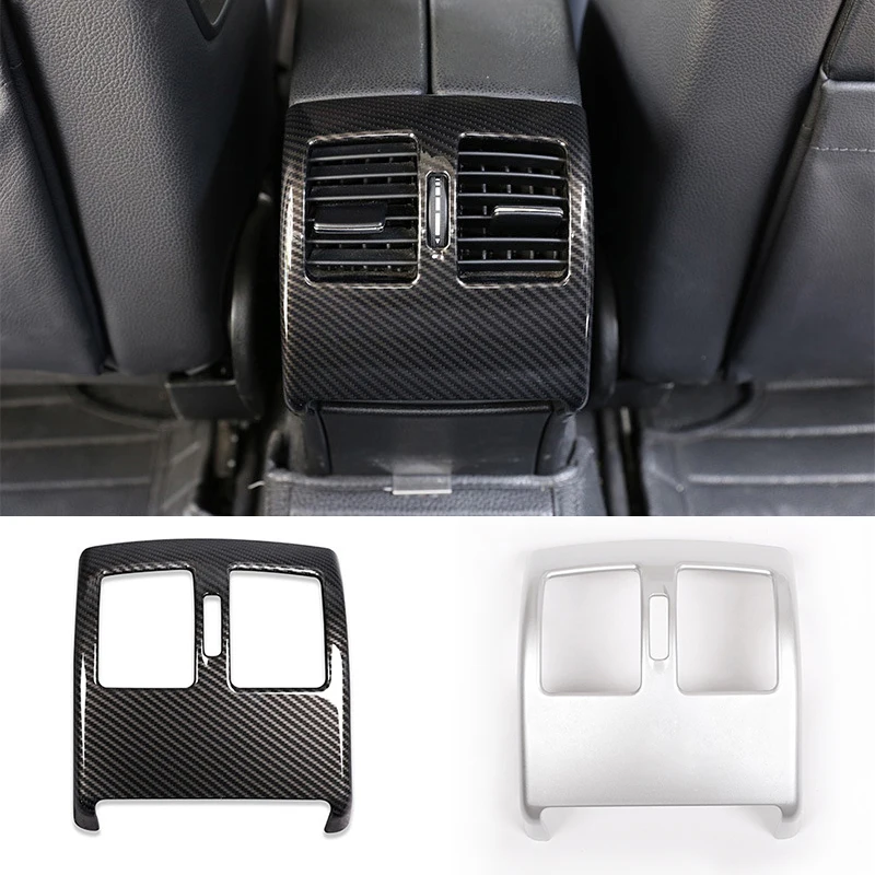 Carbon Fiber Color Car Interior Rear Row Air Condition AC Vent Outlet Panel Trim Cover for Mercedes-Benz C Class W204 08-14
Carbon Fiber Color Car Interior Rear Row Air Condition AC Vent Outlet Panel Trim Cover for Mercedes-Benz C Class W204 08-14