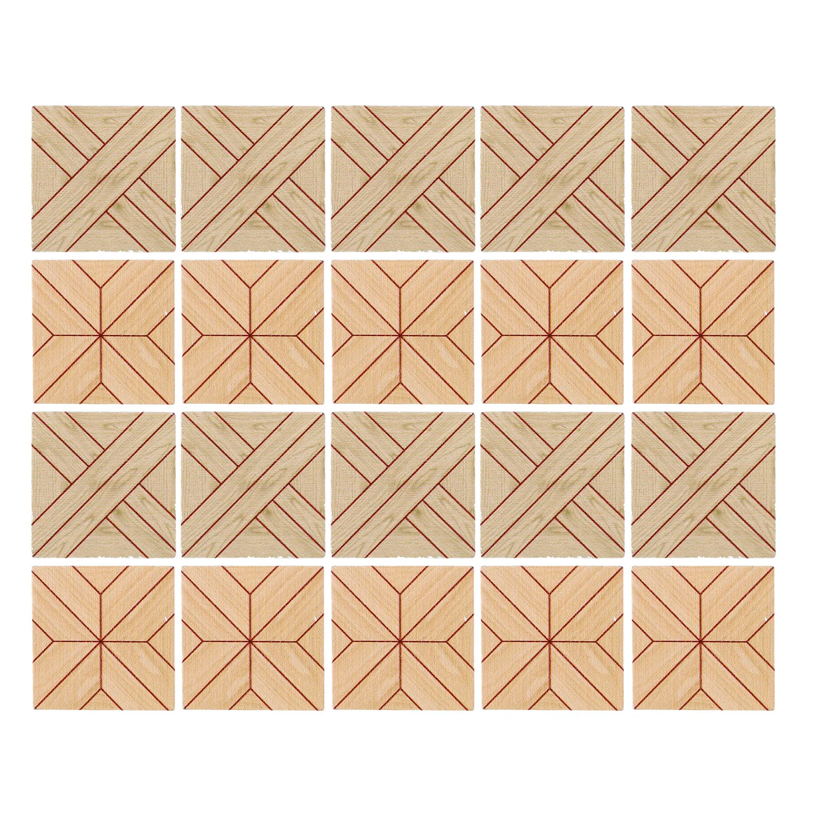 20Pcs Miniature Dollhouse Flooring Vintage Wood Tile Double-Sided Sheets for Kitchen Living Room Bedroom Decor
20Pcs Miniature Dollhouse Flooring Vintage Wood Tile Double-Sided Sheets for Kitchen Living Room Bedroom Decor
