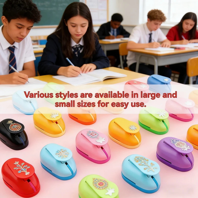 5×3×4.5cm Flower Punch, Kids DIY Paper Cut Embossing Tool, Labor-Saving Hole Punch for Scrapbooking & EVA Foam Crafts
5×3×4.5cm Flower Punch, Kids DIY Paper Cut Embossing Tool, Labor-Saving Hole Punch for Scrapbooking & EVA Foam Crafts