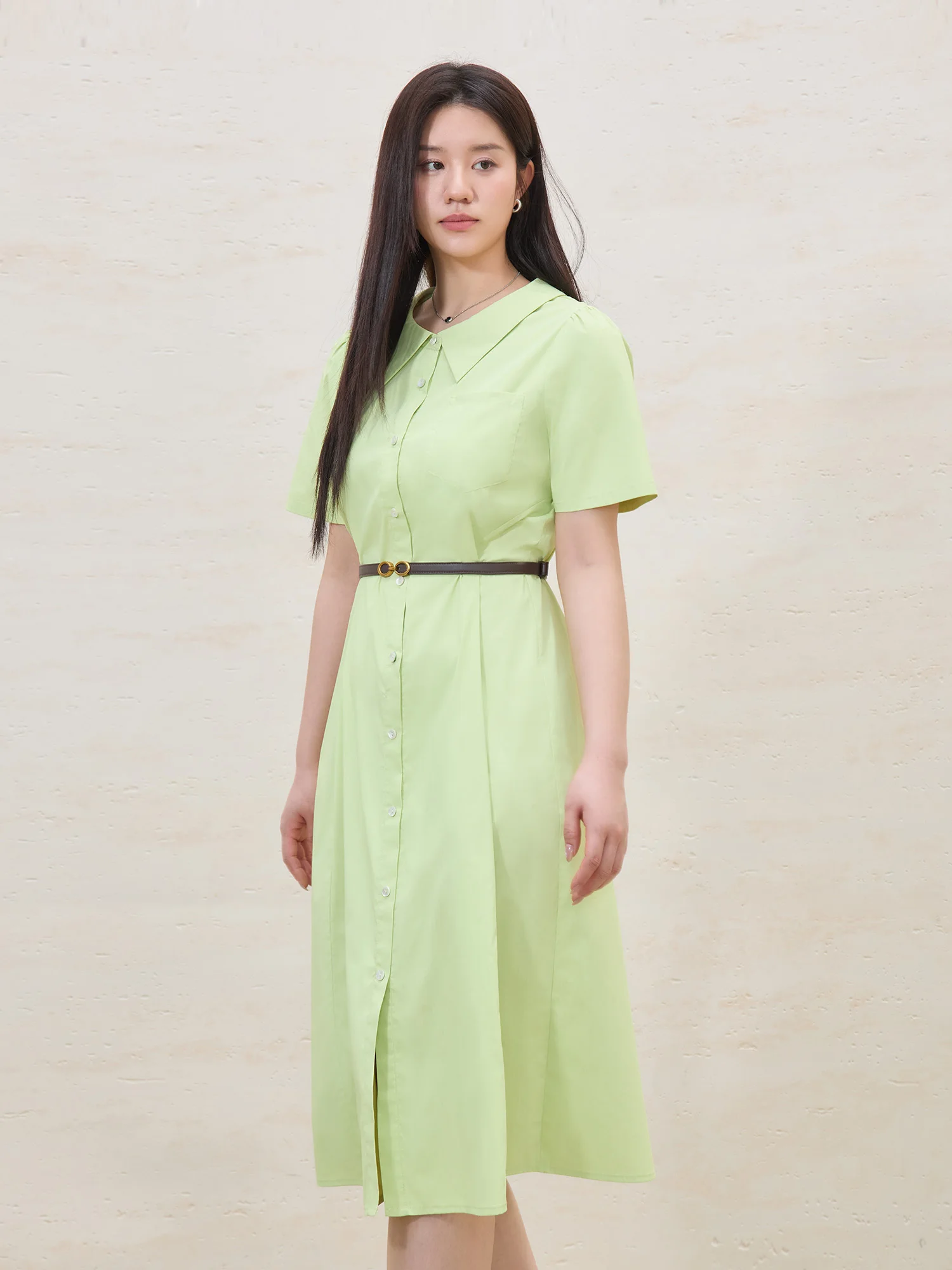 DUSHU Plus Size Holiday Season Dress Lime Green Chic Long Dress 2025 Summer New Arrival Shirt Collar Streetwear Dress 25DS82212
DUSHU Plus Size Holiday Season Dress Lime Green Chic Long Dress 2025 Summer New Arrival Shirt Collar Streetwear Dress 25DS82212