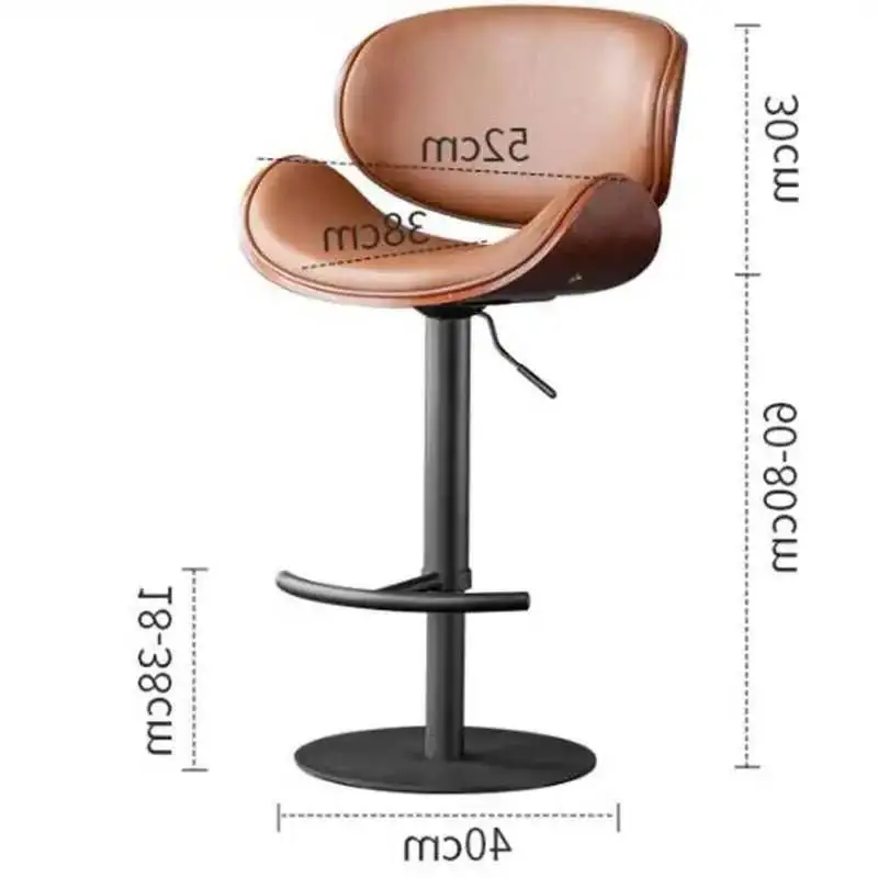 Luxury Leather Bar Chairs Modern Nordic Office High Stool Bar Chairs Reception Italian Design Home Furniture Barkrukken LLBC
Luxury Leather Bar Chairs Modern Nordic Office High Stool Bar Chairs Reception Italian Design Home Furniture Barkrukken LLBC