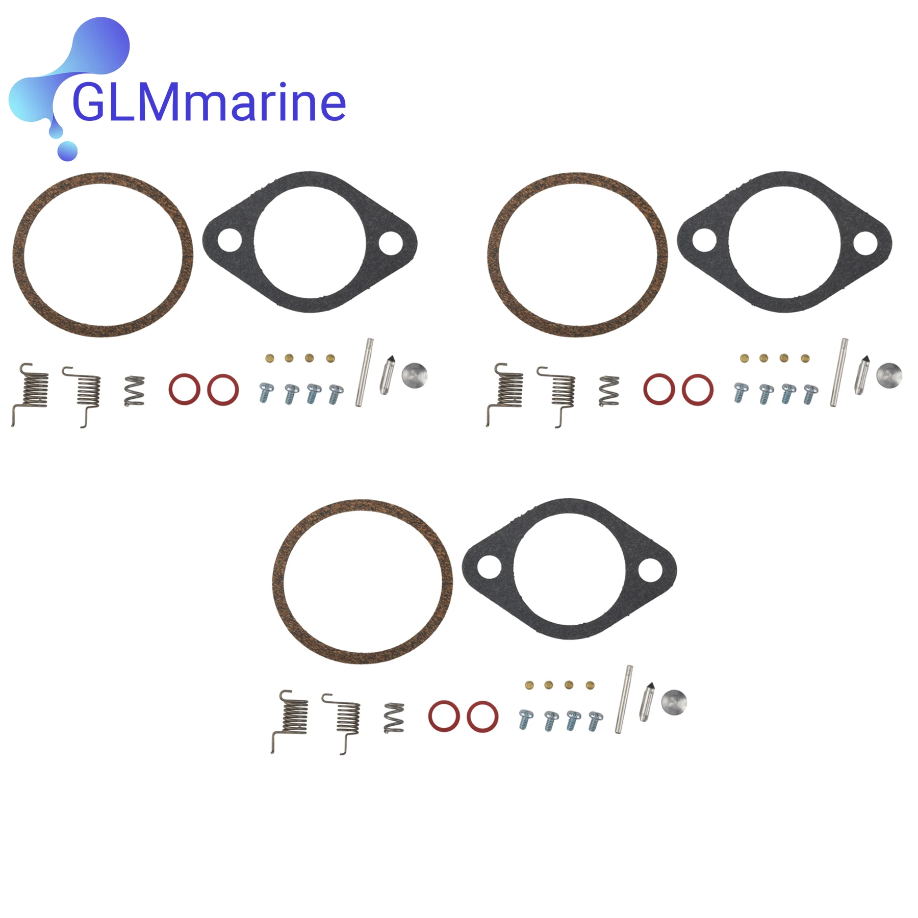3 Pcs Carburetor Repair Kit With Gaskets for Force 75 90 Hp Outboard for Mercury 90 HP Sport Jet Replace FK10357 809735A1
3 Pcs Carburetor Repair Kit With Gaskets for Force 75 90 Hp Outboard for Mercury 90 HP Sport Jet Replace FK10357 809735A1