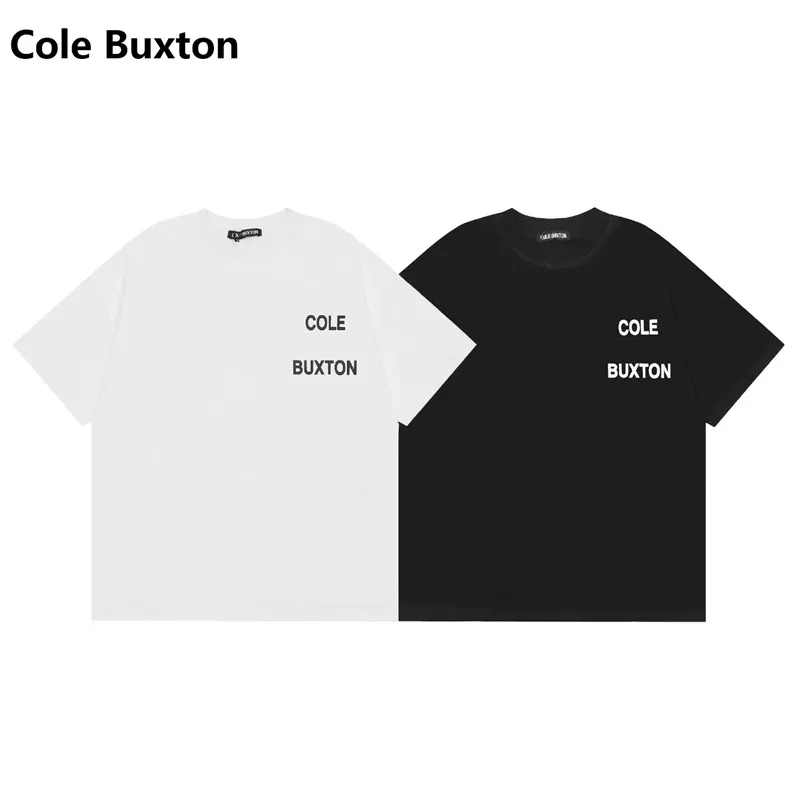 Cole Buxton Minimalist Slogan Western Streetwear Brand Relaxed-Fit Pure Cotton Short-Sleeve T-Shirt Base Layer Unisex
Cole Buxton Minimalist Slogan Western Streetwear Brand Relaxed-Fit Pure Cotton Short-Sleeve T-Shirt Base Layer Unisex