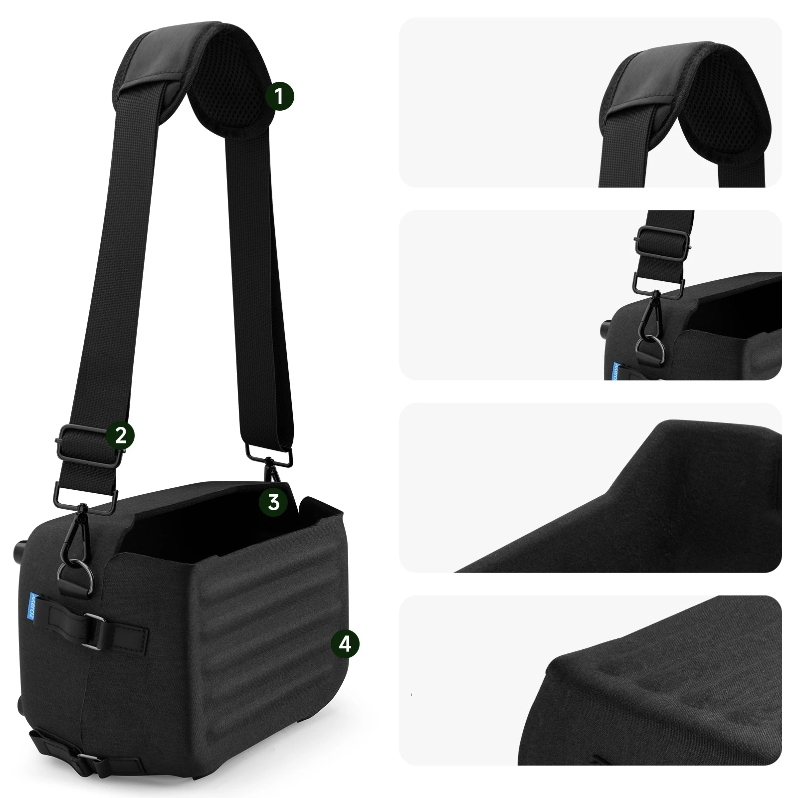 for EcoFlow River 2 Protective Case with Shoulder Strap Speaker Organizer Bag Black
for EcoFlow River 2 Protective Case with Shoulder Strap Speaker Organizer Bag Black