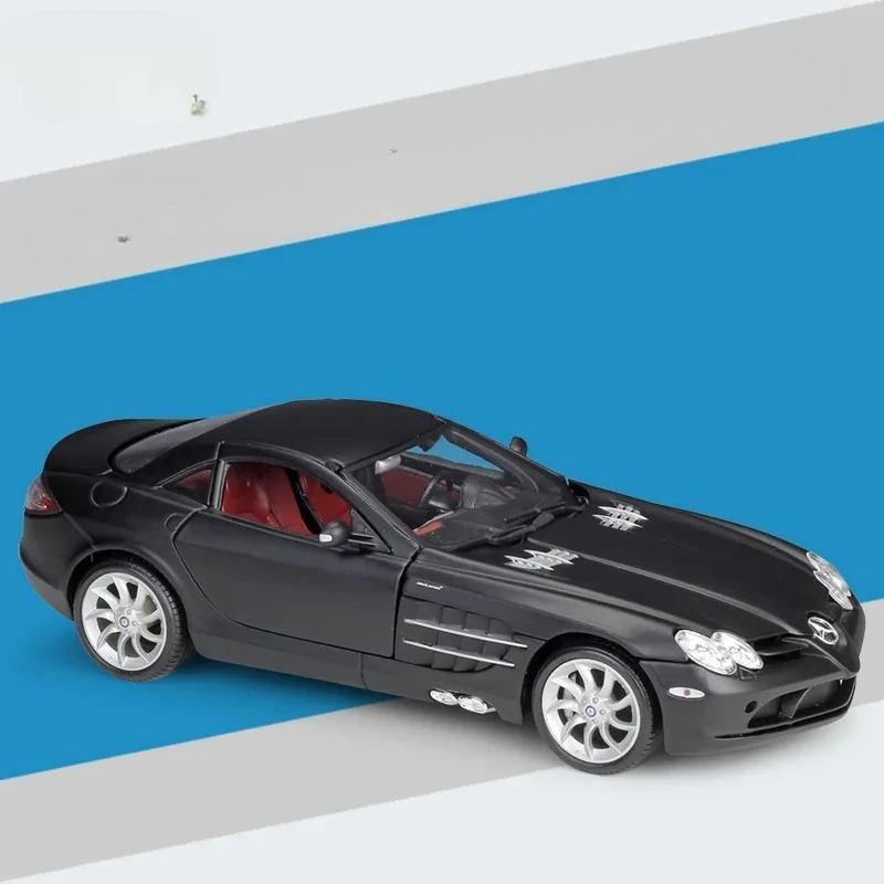 Коллекционная модель автомобиля Maisto 1:18 M B SLR Mc из сплава с подставкой, сувенир, подарок B254
Коллекционная модель автомобиля Maisto 1:18 M B SLR Mc из сплава с подставкой, сувенир, подарок B254