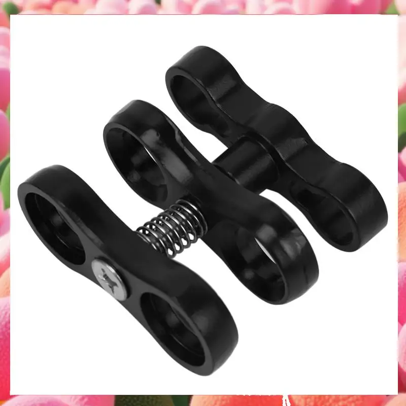 5X Aluminum Alloy Scuba Diving Light Torch Dual Ball Joint Arm And 5 Set Butterfly Clip Clamp Mount-ABJU
5X Aluminum Alloy Scuba Diving Light Torch Dual Ball Joint Arm And 5 Set Butterfly Clip Clamp Mount-ABJU