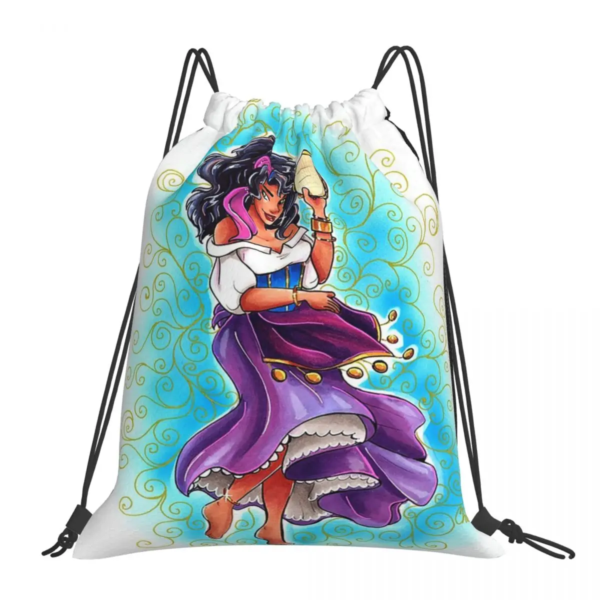 Рюкзаки на шнурке Esmeralda, повседневные портативные сумки с карманами для мелочей, для мужчин, женщин и студентов
Рюкзаки на шнурке Esmeralda, повседневные портативные сумки с карманами для мелочей, для мужчин, женщин и студентов