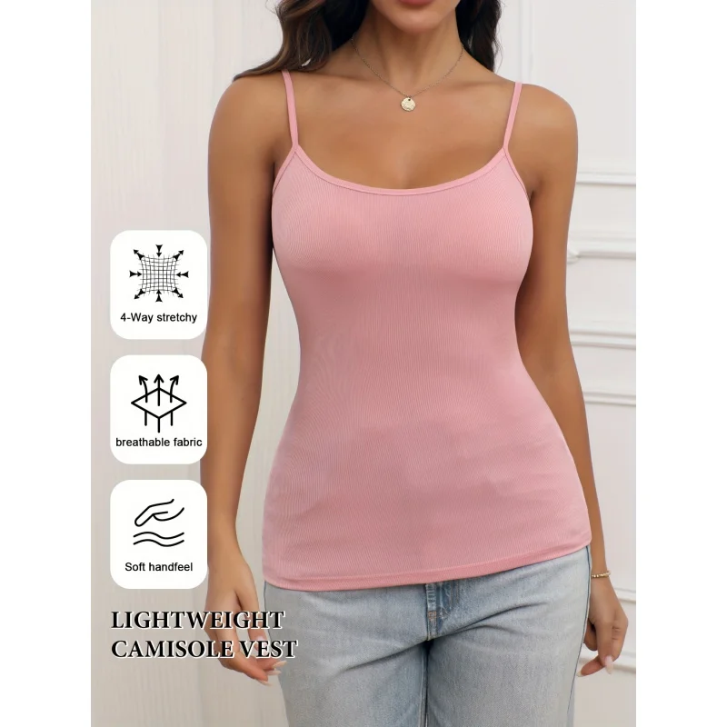 Women's Adjustable Strap Top Sleeveless Base Layer Comfortable Inner Wear Long Vest
Women's Adjustable Strap Top Sleeveless Base Layer Comfortable Inner Wear Long Vest