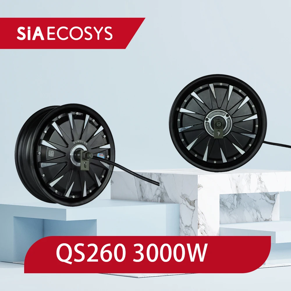 QSMotor 12*3.5 Inch 3000W QS260 40H V1.12 Brushless DC Electric Scooter Motorcycle Hub Motor High Power Electric Vehicle Part
QSMotor 12*3.5 Inch 3000W QS260 40H V1.12 Brushless DC Electric Scooter Motorcycle Hub Motor High Power Electric Vehicle Part
