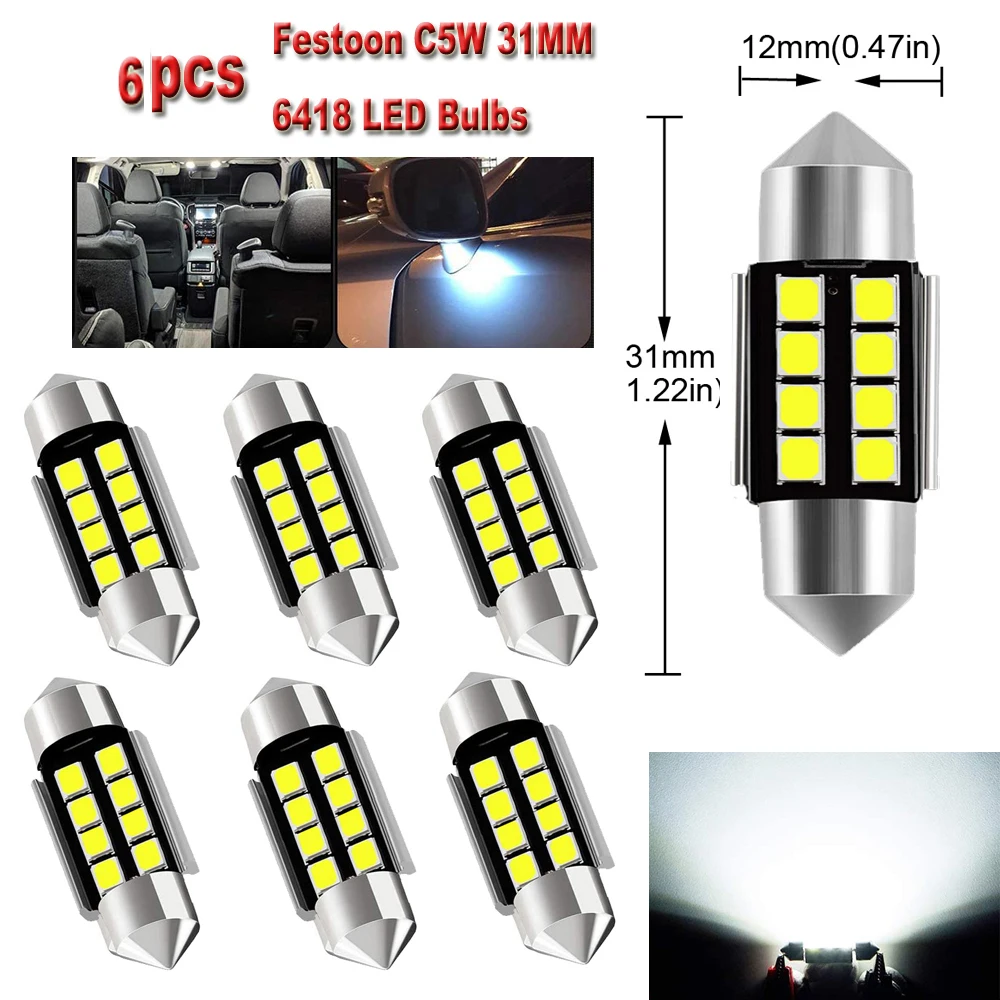 DE3175 DE3021 DE3022 3175 31MM 1.22”Festoon Canbus Error Free LED Interior Light for Dome Map Door Courtesy License Plate Bulbs 
DE3175 DE3021 DE3022 3175 31MM 1.22”Festoon Canbus Error Free LED Interior Light for Dome Map Door Courtesy License Plate Bulbs