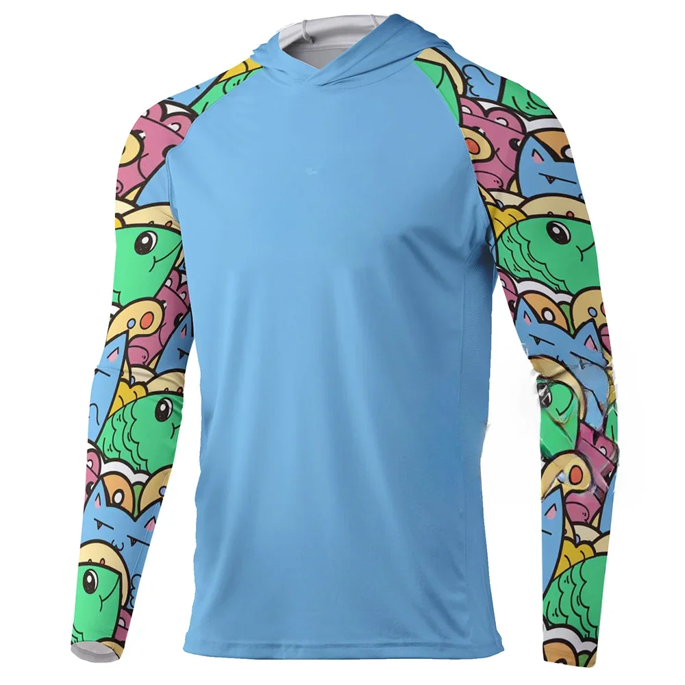 Performance Fishing Shirts Hoodie Men Long Sleeve Breathable Fishing Jersey Sun Protection Lightweight Angling Clothing
Performance Fishing Shirts Hoodie Men Long Sleeve Breathable Fishing Jersey Sun Protection Lightweight Angling Clothing