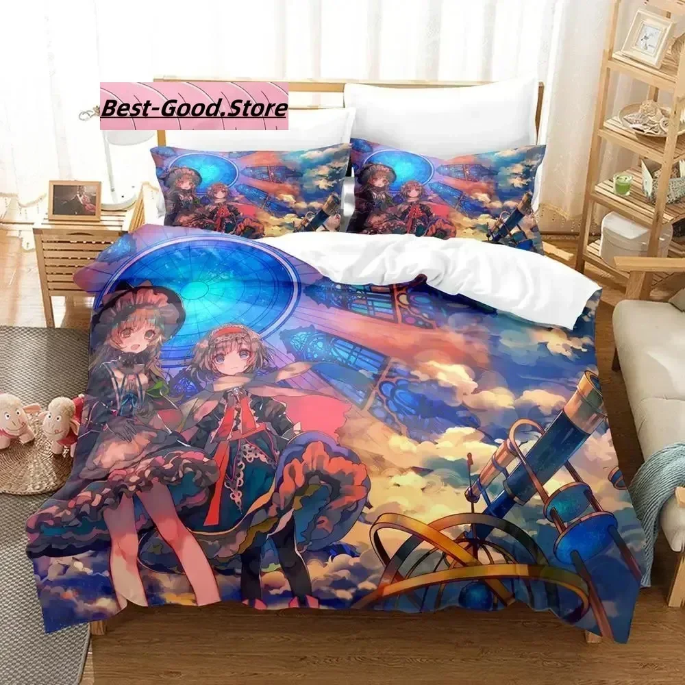 Touhou Project Bedding Set Duvet Cover Sheet Printed Bed Set Pillowcase Bed Full Queen King Size Comforter Bedroom
Touhou Project Bedding Set Duvet Cover Sheet Printed Bed Set Pillowcase Bed Full Queen King Size Comforter Bedroom