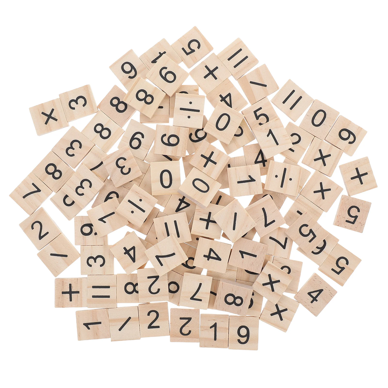 100 Pcs Mathematics Teaching Aids Wood Chips Early Education Toy Beige Montessori Toys
100 Pcs Mathematics Teaching Aids Wood Chips Early Education Toy Beige Montessori Toys
