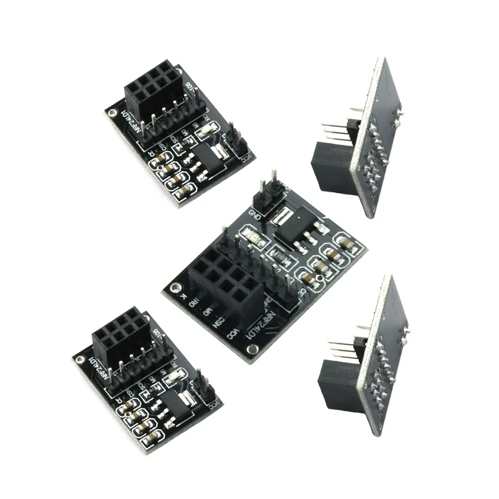 5Pcs Adapter Small Power Smd LED Indicator Onboard 3.3V Regulator Connection Board for Car Wireless Modules Adapter