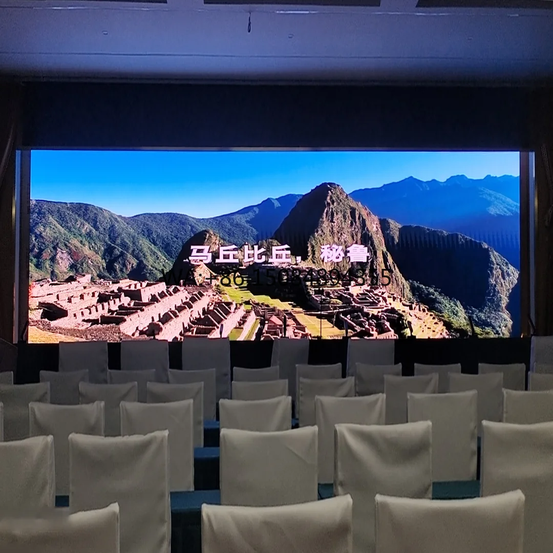 Indoor 4K HD Full Color Fixed Wall Mounted LED Display P2.5 Advertising Video Wall for Wedding
Indoor 4K HD Full Color Fixed Wall Mounted LED Display P2.5 Advertising Video Wall for Wedding