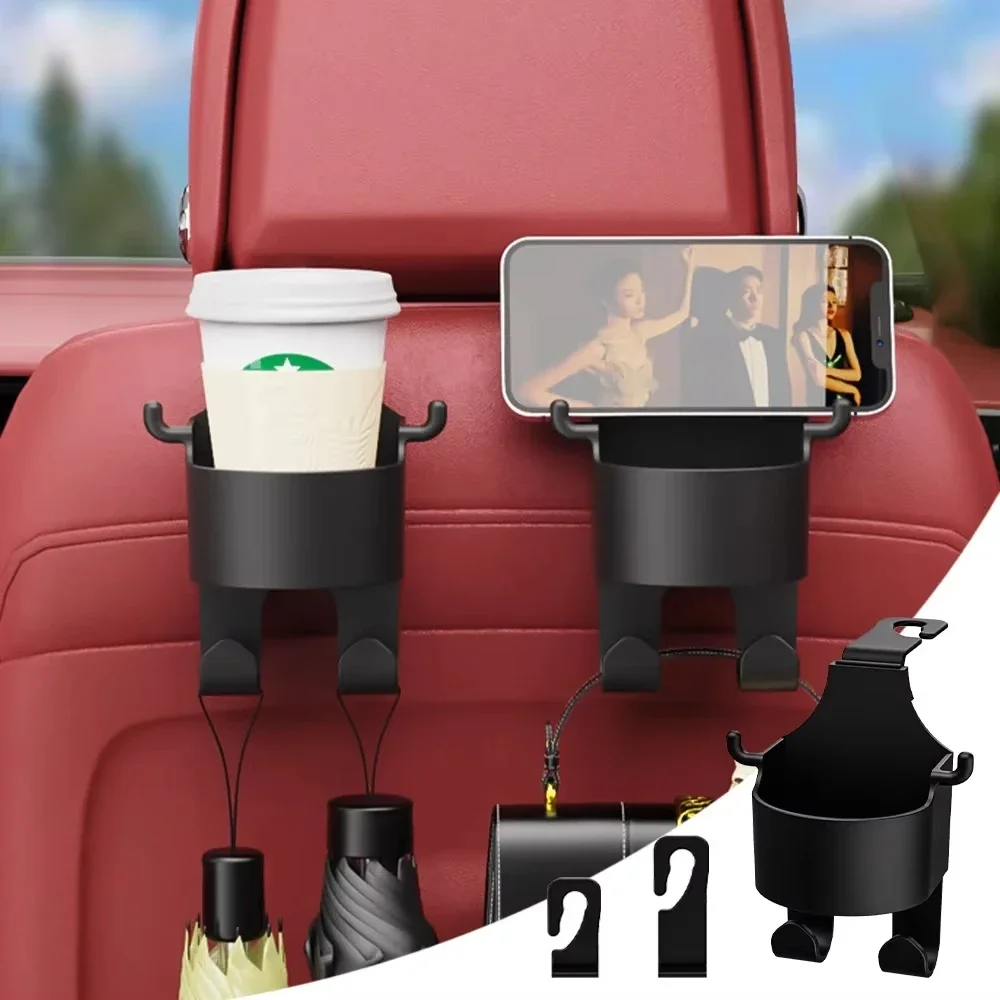 New Car Seat Headrest Hook Hanger Storage Organizer with Cup Holder for Handbag Fit Vehicle Car Accessories
New Car Seat Headrest Hook Hanger Storage Organizer with Cup Holder for Handbag Fit Vehicle Car Accessories