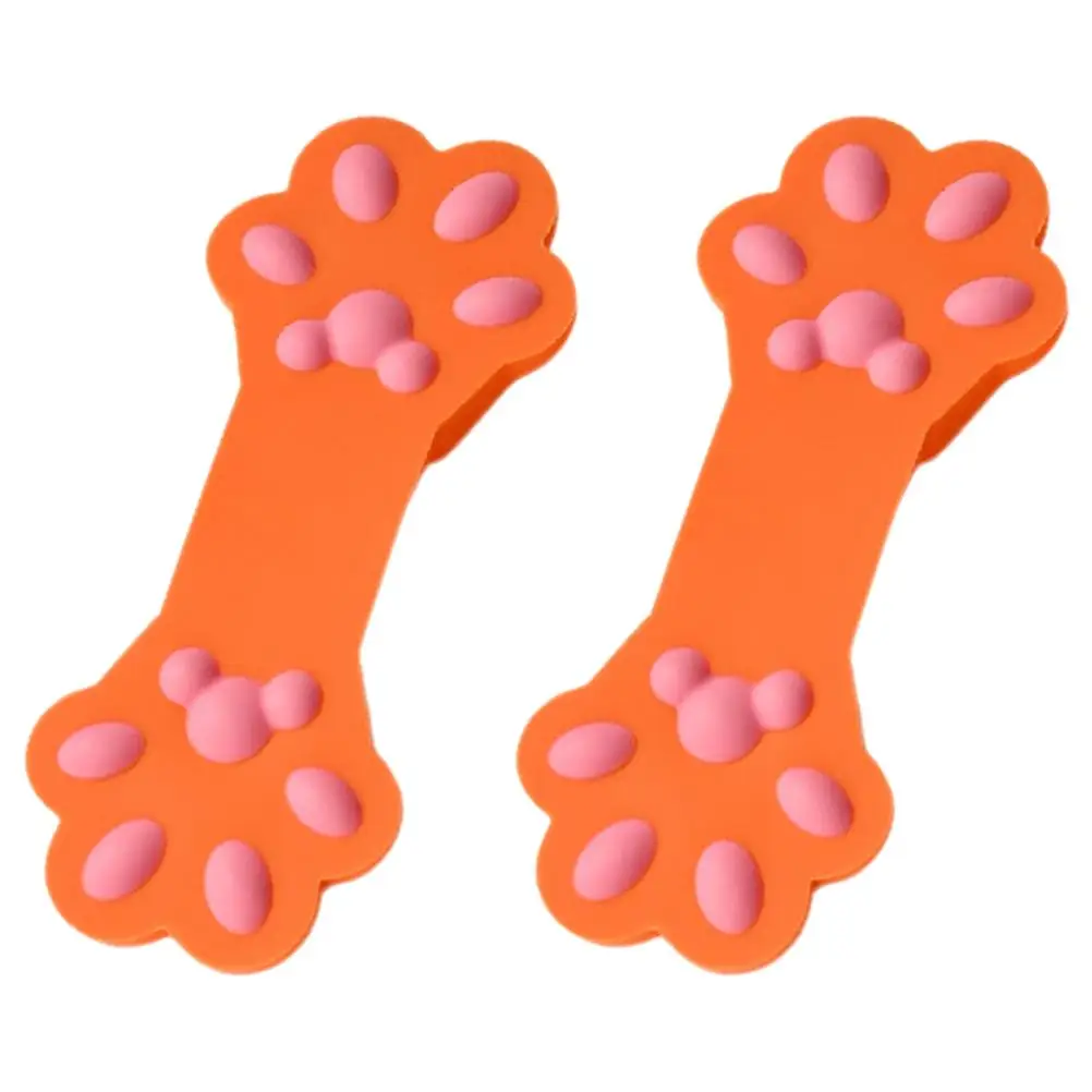 2Pcs Silicone Snack Clips for Food Packaging Reusable Kitchen Supplies Sealing Chips Bag Assorted Pouch
2Pcs Silicone Snack Clips for Food Packaging Reusable Kitchen Supplies Sealing Chips Bag Assorted Pouch