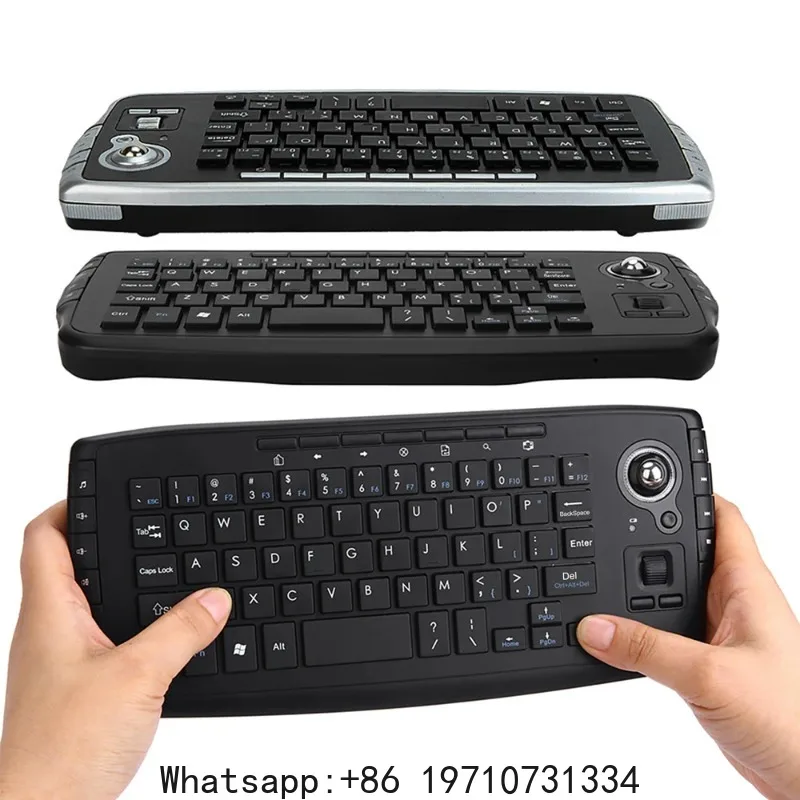 E30 2.4GHz Wireless Keyboard with Trackball Mouse Scroll Wheel Remote Control for Android TV Smart TV PC Notebook Silver
E30 2.4GHz Wireless Keyboard with Trackball Mouse Scroll Wheel Remote Control for Android TV Smart TV PC Notebook Silver