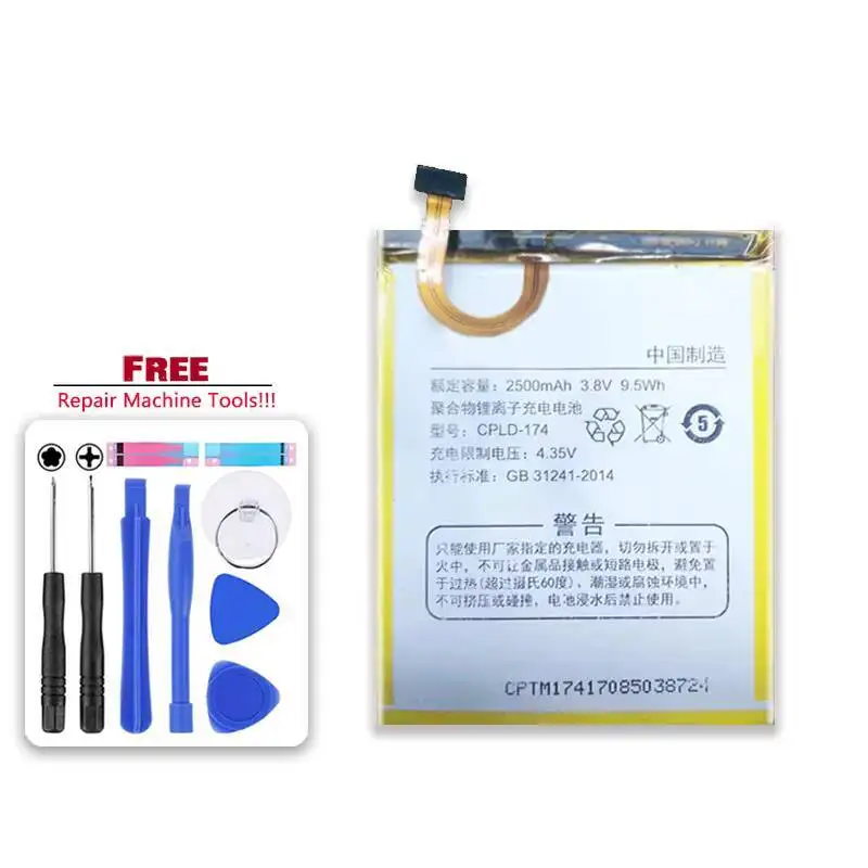 Для Coolpad 8737A Cpld-174 долговечный аккумулятор для мобильного телефона 2800 мАч
Для Coolpad 8737A Cpld-174 долговечный аккумулятор для мобильного телефона 2800 мАч