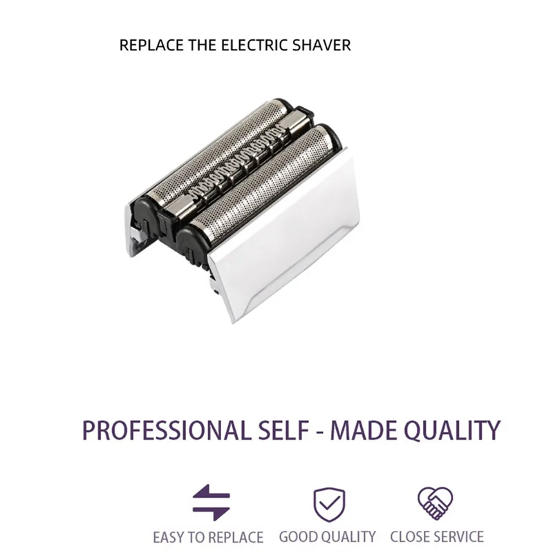 XFDE 5 Series 52S Shaver Replacement Head for Braun Models 5020S, 5030, 5030S, 5040, 5040S, 5050, Etc
XFDE 5 Series 52S Shaver Replacement Head for Braun Models 5020S, 5030, 5030S, 5040, 5040S, 5050, Etc