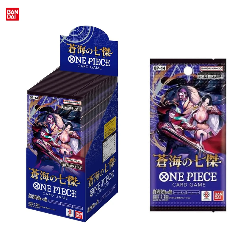 BANDAI One Piece Card Game The Seven Heroes of The Blue Sea Booster Box OP-14 Japanese 24 Packs
BANDAI One Piece Card Game The Seven Heroes of The Blue Sea Booster Box OP-14 Japanese 24 Packs
