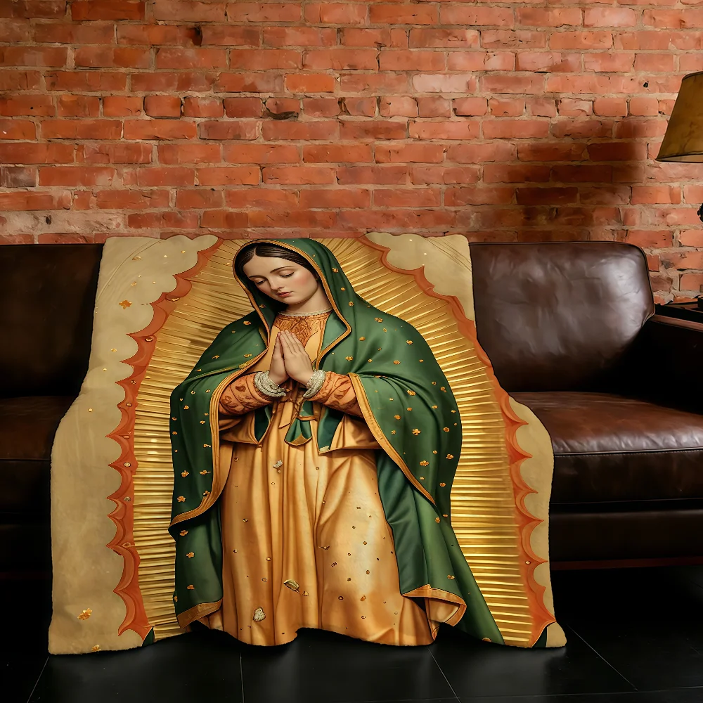 Senora de Blanket Super Warm Comfortable Plush Throw Blanket Child Home Sofa Bedroom Guadalupe Nuestra Gift
Senora de Blanket Super Warm Comfortable Plush Throw Blanket Child Home Sofa Bedroom Guadalupe Nuestra Gift