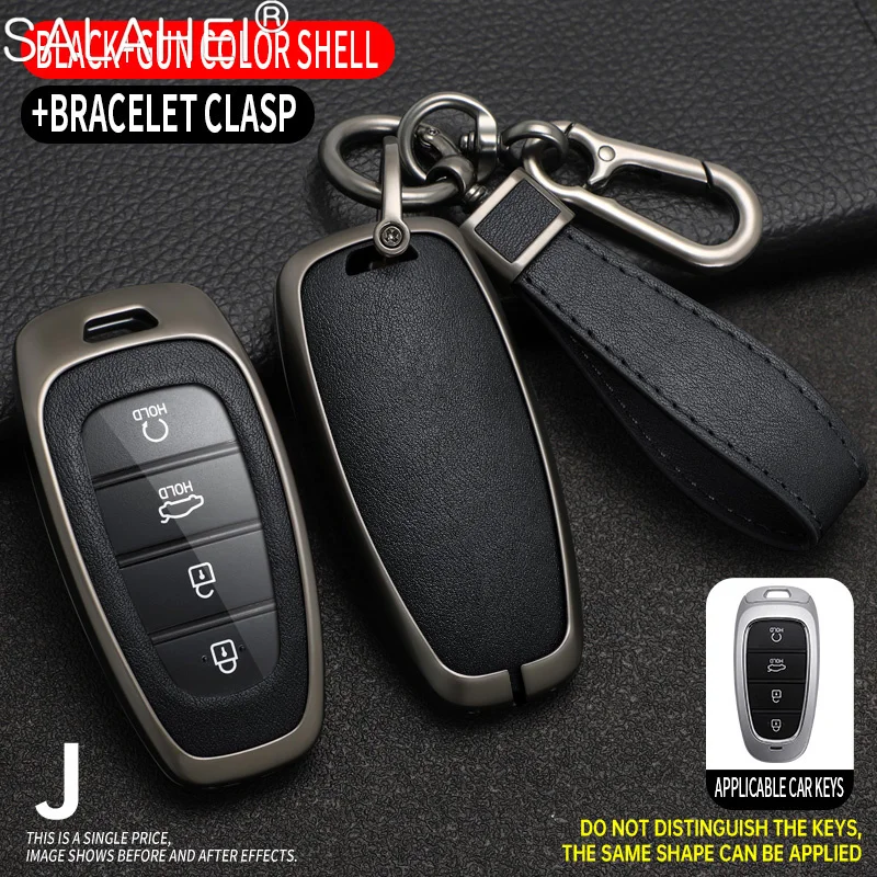 4 Buttons Car Remote Key Case Cover For Hyundai Santa Fe Tucson 2022 NEXO NX4 Atos Prime Solaris 2021 Auto Keychain Accessories
4 Buttons Car Remote Key Case Cover For Hyundai Santa Fe Tucson 2022 NEXO NX4 Atos Prime Solaris 2021 Auto Keychain Accessories