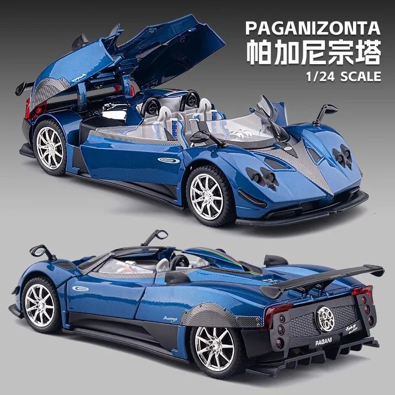 1:24 Pagani Zonda HP Diecast Alloy Supercar Model with Openable Doors Front Wheel Steering for Car Collectors Hobby Display
1:24 Pagani Zonda HP Diecast Alloy Supercar Model with Openable Doors Front Wheel Steering for Car Collectors Hobby Display