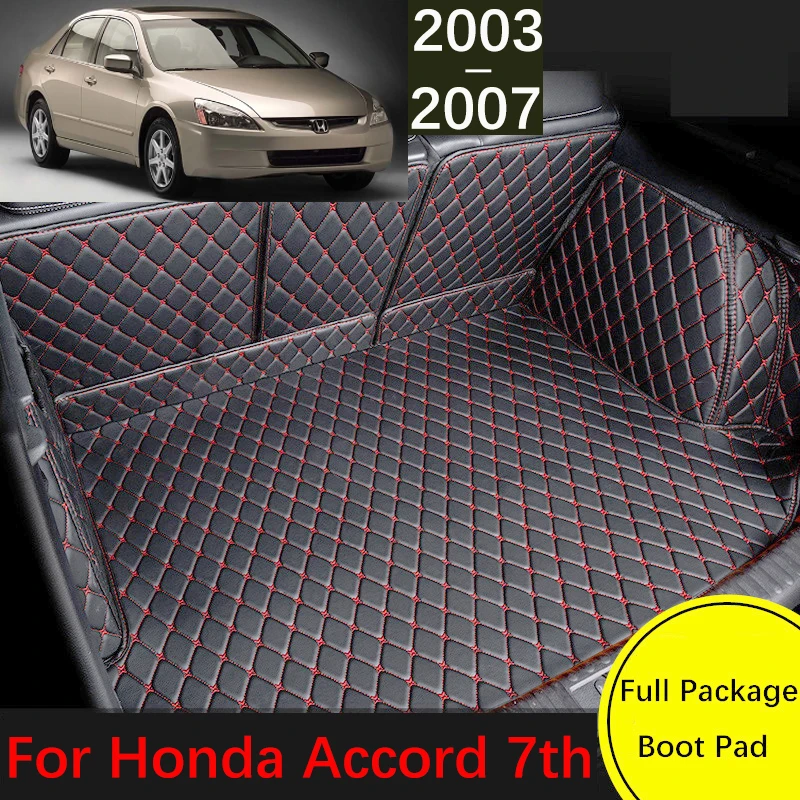Custom Leather Car Trunk Mat For Honda Accord 7 7th 2003 2004 2005 2006 2007 Waterproof Mat Tray Carpet Mud Car Accessories
Custom Leather Car Trunk Mat For Honda Accord 7 7th 2003 2004 2005 2006 2007 Waterproof Mat Tray Carpet Mud Car Accessories