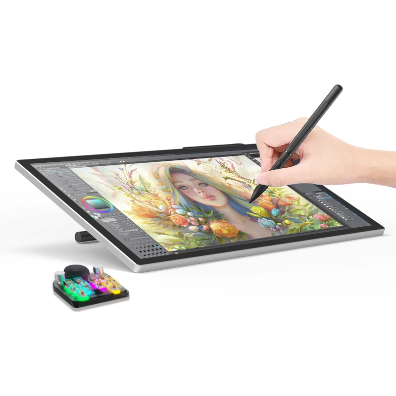 Portable 21.5 Inch Fashion Design LCD Monitor with Stylus New Phone PC Support Graphic Tablet Maximum Tilt Angle 90 Degrees
Portable 21.5 Inch Fashion Design LCD Monitor with Stylus New Phone PC Support Graphic Tablet Maximum Tilt Angle 90 Degrees