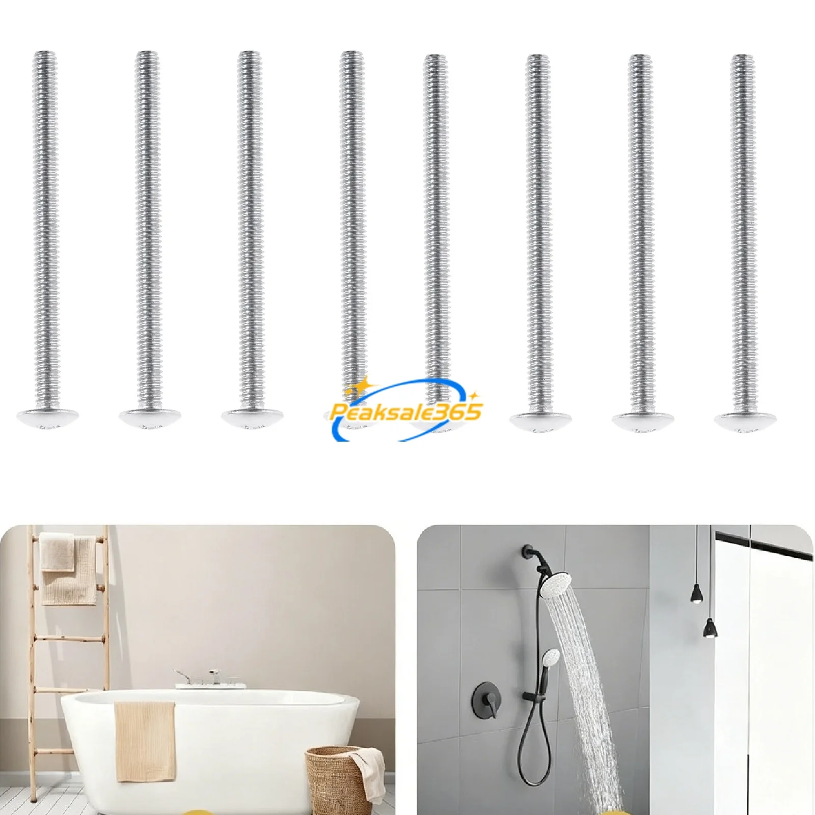 8pcs 15528 Universal Shower Faucet Escutcheon Screws for Moen Single Handle Tub/Shower 73110 3150-a 73141 3250 Bathroom Hardware
8pcs 15528 Universal Shower Faucet Escutcheon Screws for Moen Single Handle Tub/Shower 73110 3150-a 73141 3250 Bathroom Hardware