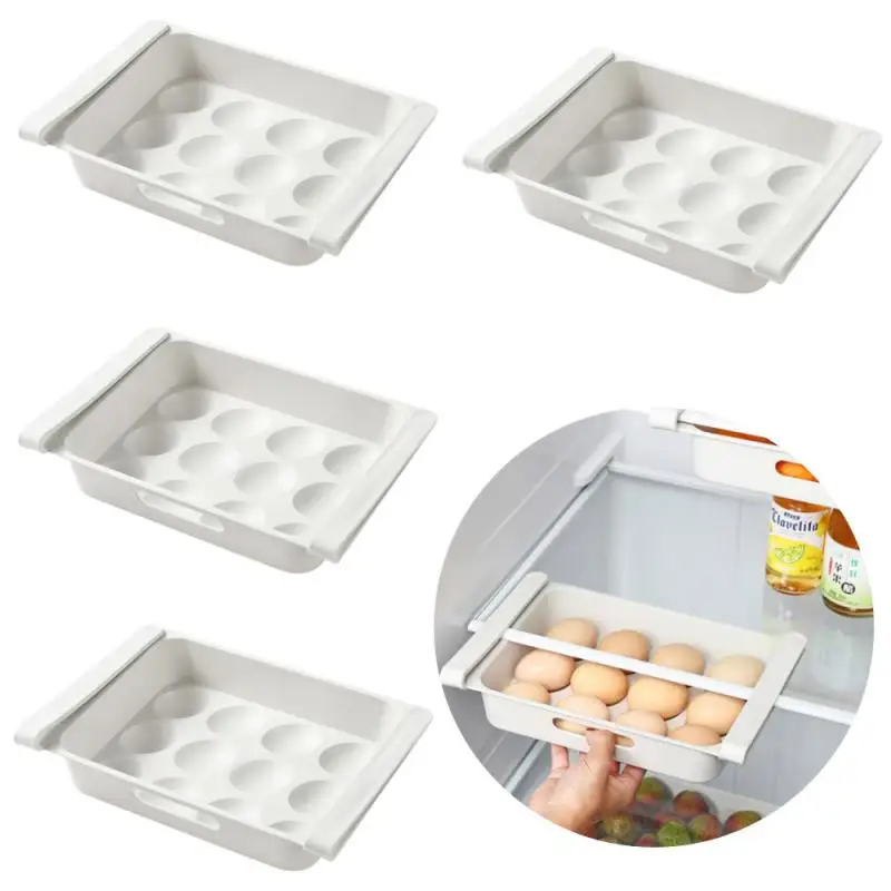 Drawer-type 12-grid Refrigerator Storage Box Pull-out Multi-grid Egg Box Refrigerator Classification Food Preservation Kitchen
Drawer-type 12-grid Refrigerator Storage Box Pull-out Multi-grid Egg Box Refrigerator Classification Food Preservation Kitchen