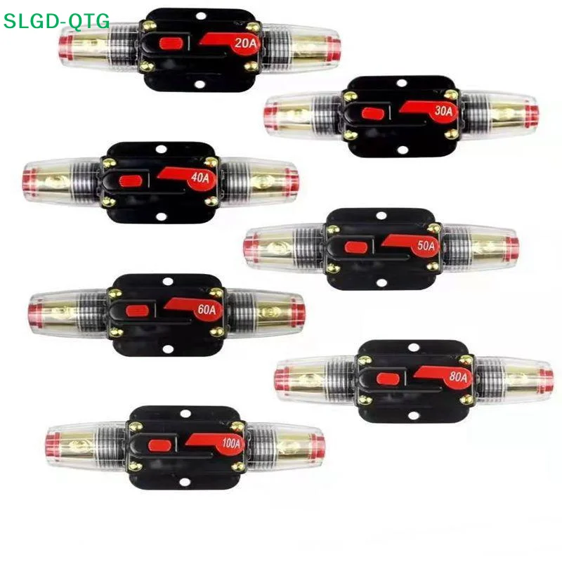 1Pc DC12/24V Inline Fuse Holder 20-150A Manual Reset Circuit Breaker For Car Audio Sound Amplifier System RV Marine Boat Truck
1Pc DC12/24V Inline Fuse Holder 20-150A Manual Reset Circuit Breaker For Car Audio Sound Amplifier System RV Marine Boat Truck