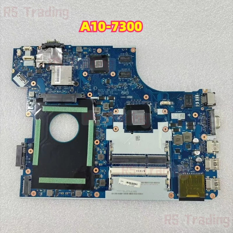 Материнская плата для ноутбука Lenovo ThinkPad E555 AATE1 NM-A241 с графическим процессором A10-7300, тестовая работа в порядке
Материнская плата для ноутбука Lenovo ThinkPad E555 AATE1 NM-A241 с графическим процессором A10-7300, тестовая работа в порядке