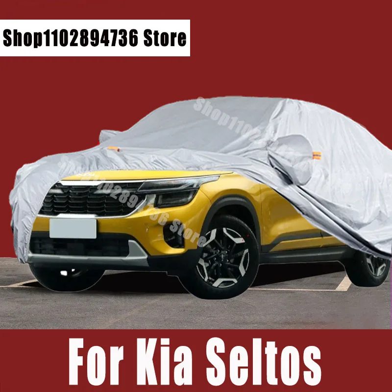 Car Cover Waterproof All Weather Protection Outdoor Car Covers Snowproof Windproof Dust Accessory for Kia seltos Car umbrella
Car Cover Waterproof All Weather Protection Outdoor Car Covers Snowproof Windproof Dust Accessory for Kia seltos Car umbrella