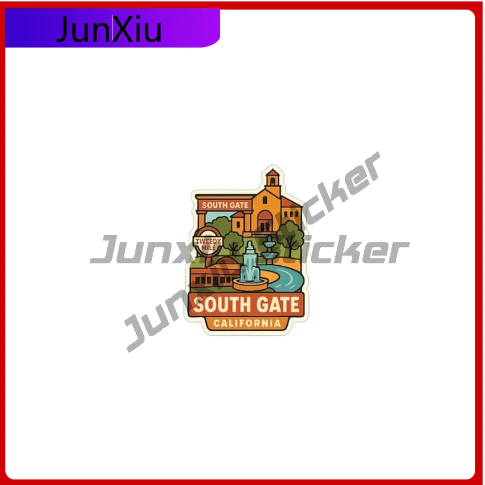 South Gate California Travel Sticker Vinyl Decal Waterproof Exterior Accessories Rv Motorcycle Laptop Bumper Window Phone Sticke
South Gate California Travel Sticker Vinyl Decal Waterproof Exterior Accessories Rv Motorcycle Laptop Bumper Window Phone Sticke