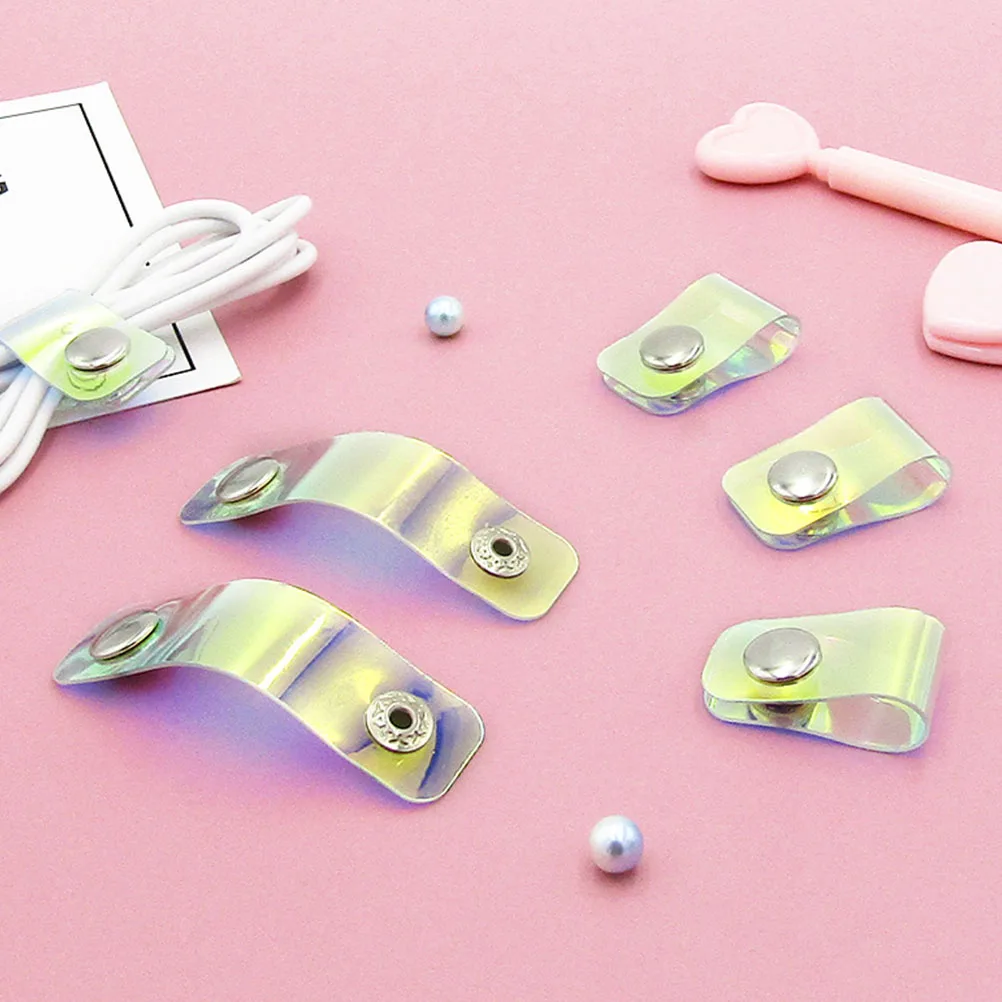 20 Pcs Transparent Cable Wrappers PVC Tidy Earphone Mobile Data Cables ganizers Household Travel Accessories
20 Pcs Transparent Cable Wrappers PVC Tidy Earphone Mobile Data Cables ganizers Household Travel Accessories
