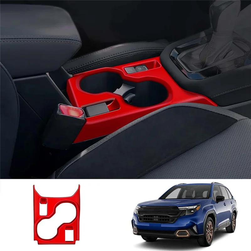 Рамка держателя чашки на центральной консоли Sp-Car для Subaru Forester 2025, держатель для чашки с водой, наклейка, красная
Рамка держателя чашки на центральной консоли Sp-Car для Subaru Forester 2025, держатель для чашки с водой, наклейка, красная