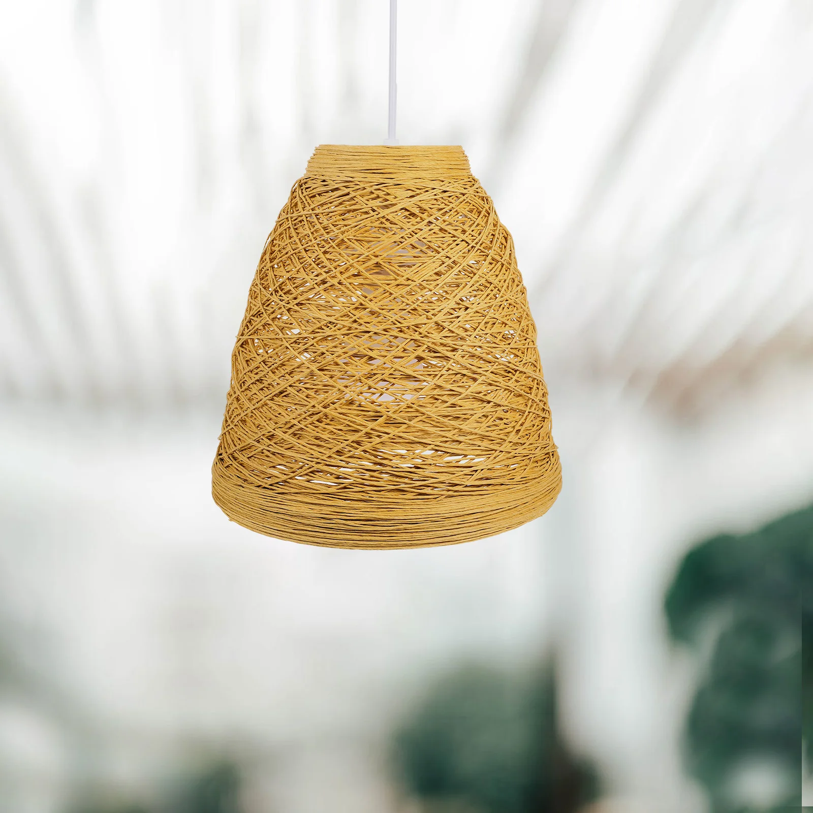 Wicker Rattan Ch Bamboo Lantern Pendant Light Single head Ceiling Lamp Durable Material Hotel Bedroom Tea Room Bar
Wicker Rattan Ch Bamboo Lantern Pendant Light Single head Ceiling Lamp Durable Material Hotel Bedroom Tea Room Bar