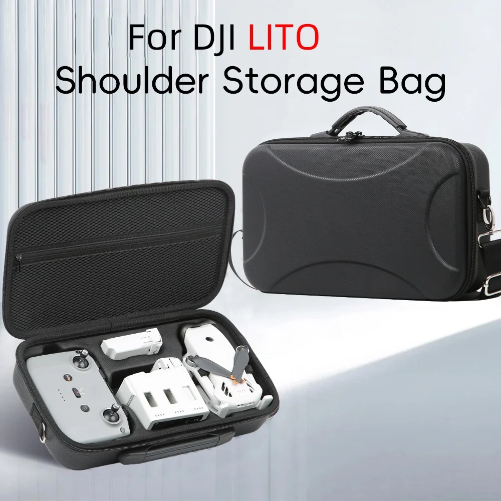 PU Storage Bag,For DJI Lito X1 Lito 1 RC N3 All-in-One Storage Case with Shoulder Strap
PU Storage Bag,For DJI Lito X1 Lito 1 RC N3 All-in-One Storage Case with Shoulder Strap