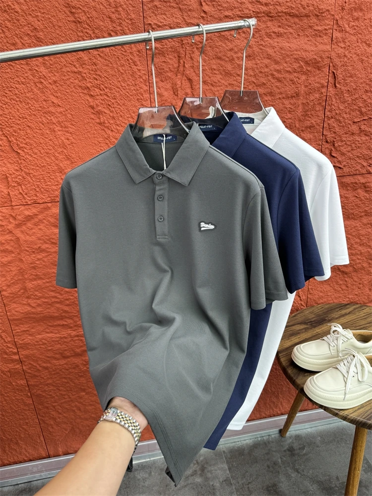 Svip Summer Fashion Casual Loose Short Sleeve Shirt Men's Comfortable Breathable Cotton T-Shirt Turn-down Collar Male Model
Svip Summer Fashion Casual Loose Short Sleeve Shirt Men's Comfortable Breathable Cotton T-Shirt Turn-down Collar Male Model