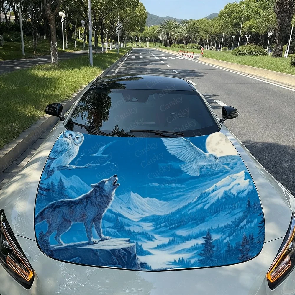Blues Wolf Roar Moon Car Hood Sticker PVC Self Waterproof Stick, Striking Auto Exterior Accessories Decor Protect Gift for Lover
Blues Wolf Roar Moon Car Hood Sticker PVC Self Waterproof Stick, Striking Auto Exterior Accessories Decor Protect Gift for Lover