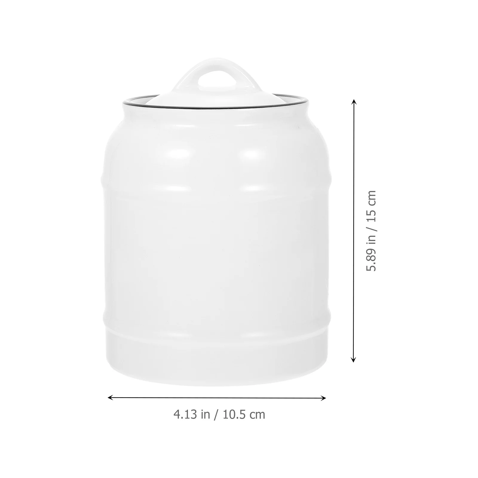 1Pcs Lidded Ceramic Food Storage Jar Waterproof Tea Canister Dustproof Grain Container for Home Restaurant Snack Candy Storage
1Pcs Lidded Ceramic Food Storage Jar Waterproof Tea Canister Dustproof Grain Container for Home Restaurant Snack Candy Storage